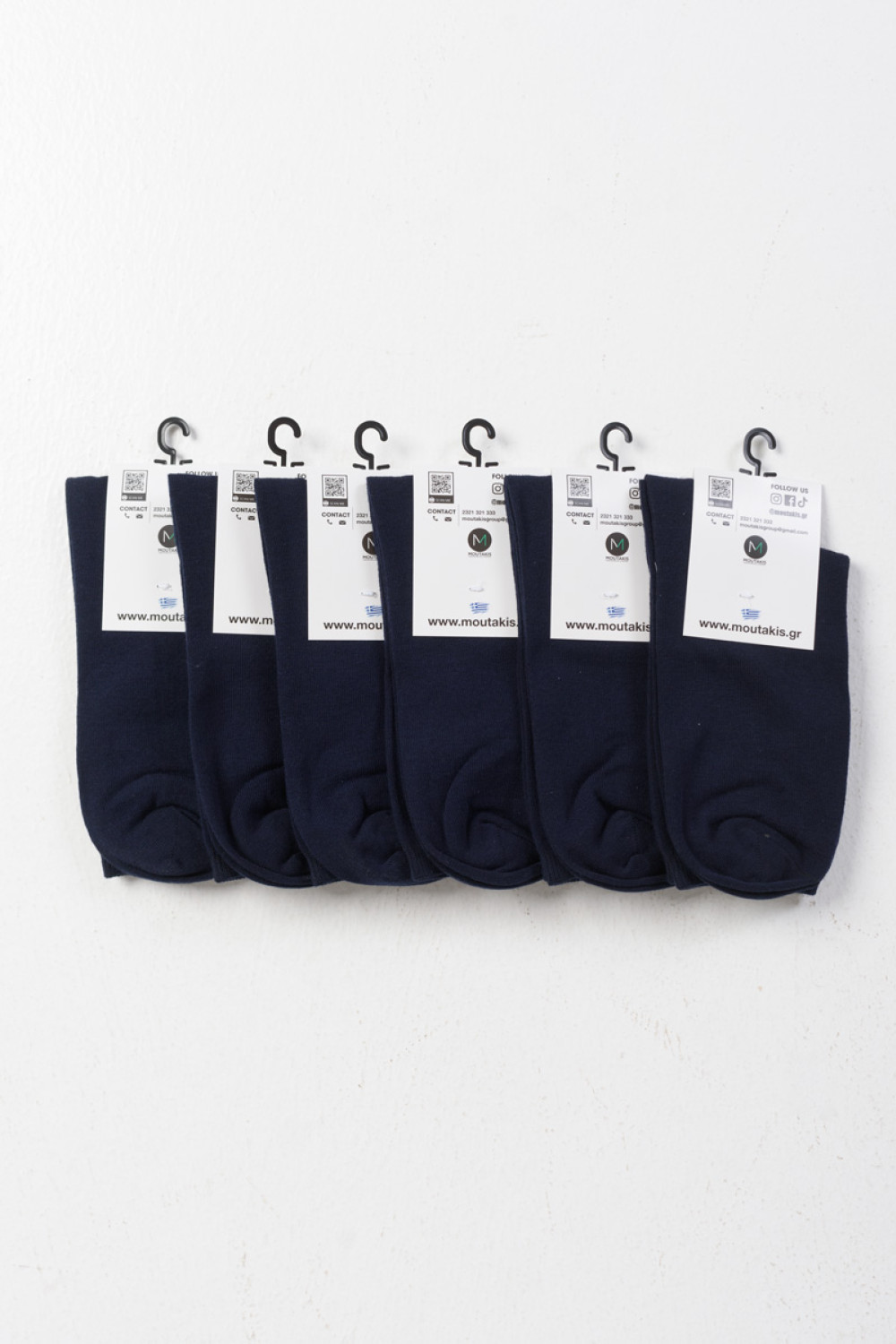 Baumwollsocken MOUTAKIS 6 Pack Dünn