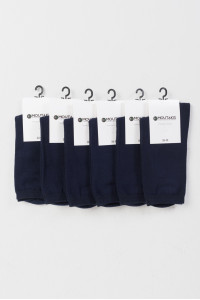 Baumwollsocken MOUTAKIS 6 Pack Dünn