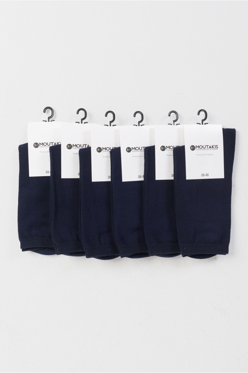 Baumwollsocken MOUTAKIS 6 Pack Dünn Baumwollsocken MOUTAKIS 6 Pack Dünn