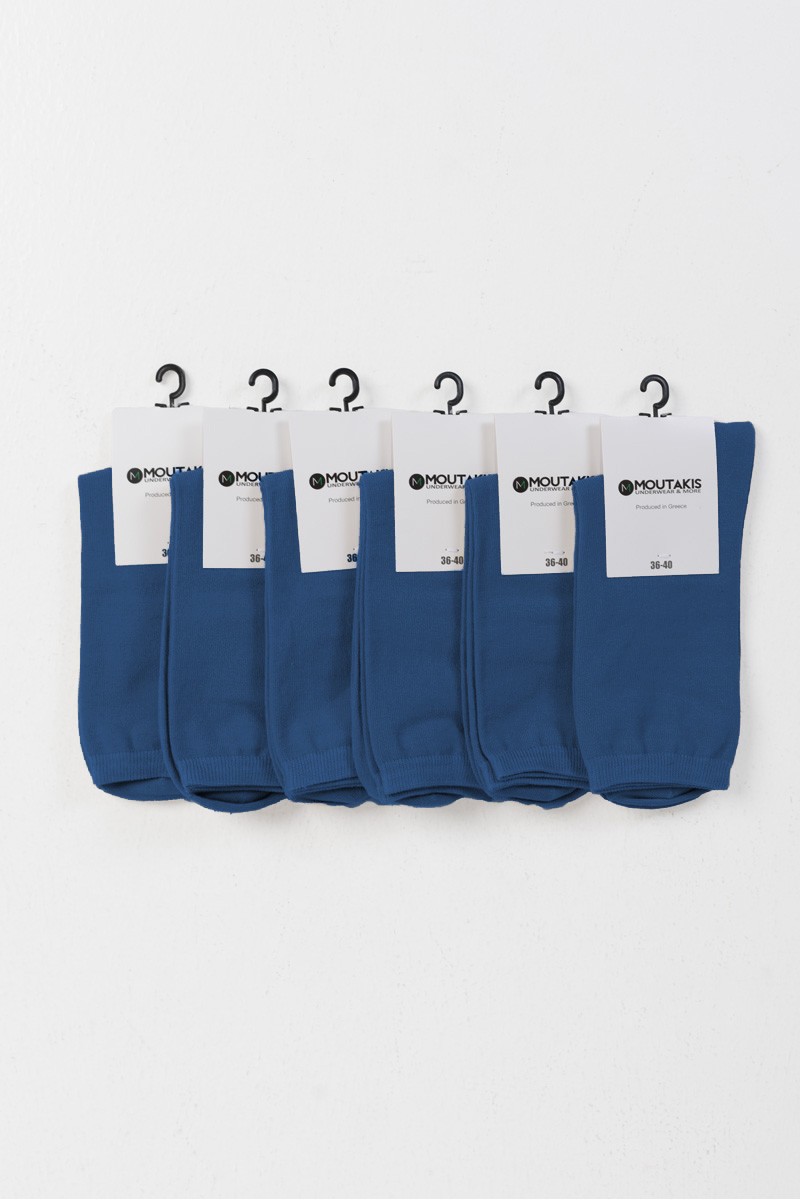 Baumwollsocken MOUTAKIS 6 Pack Dünn Baumwollsocken MOUTAKIS 6 Pack Dünn