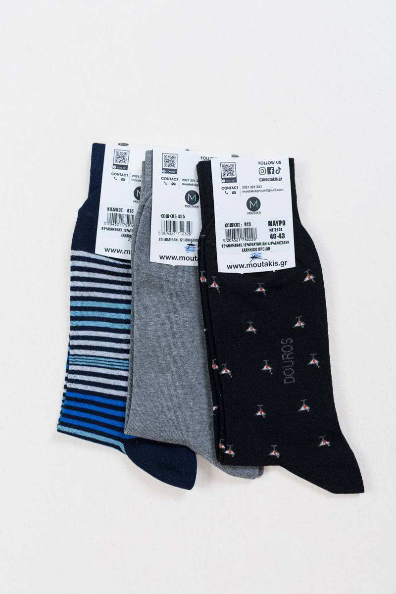 Men's socks MOUTAKIS 6 Pack 455 Men's socks MOUTAKIS 6 Pack 455