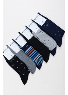Men's socks MOUTAKIS 6 Pack 455 Men's socks MOUTAKIS 6 Pack 455