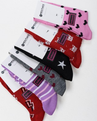 Children's isothermal socks MOUTAKIS 6 PACK DESIGN 5034P