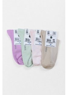 MOUTAKIS 6 Pack 513 women's socks, semi-knit MOUTAKIS 6 Pack 513 MOUTAKIS 6 Pack 513 women's socks, semi-knit MOUTAKIS 6 Pack 513