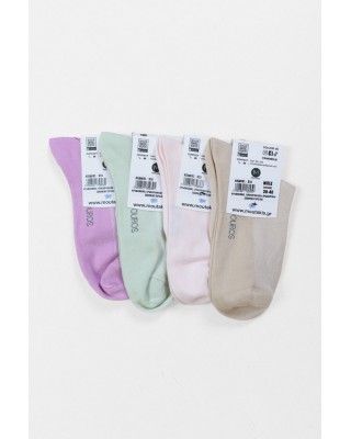 Γυναικείες κάλτσες ημίκοντες MOUTAKIS 6 Pack 513