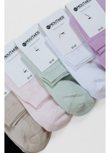 MOUTAKIS 6 Pack 513 women's socks, semi-knit MOUTAKIS 6 Pack 513 MOUTAKIS 6 Pack 513 women's socks, semi-knit MOUTAKIS 6 Pack 513