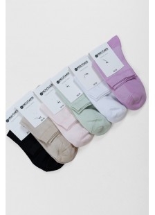MOUTAKIS 6 Pack 513 women's socks, semi-knit MOUTAKIS 6 Pack 513 MOUTAKIS 6 Pack 513 women's socks, semi-knit MOUTAKIS 6 Pack 513