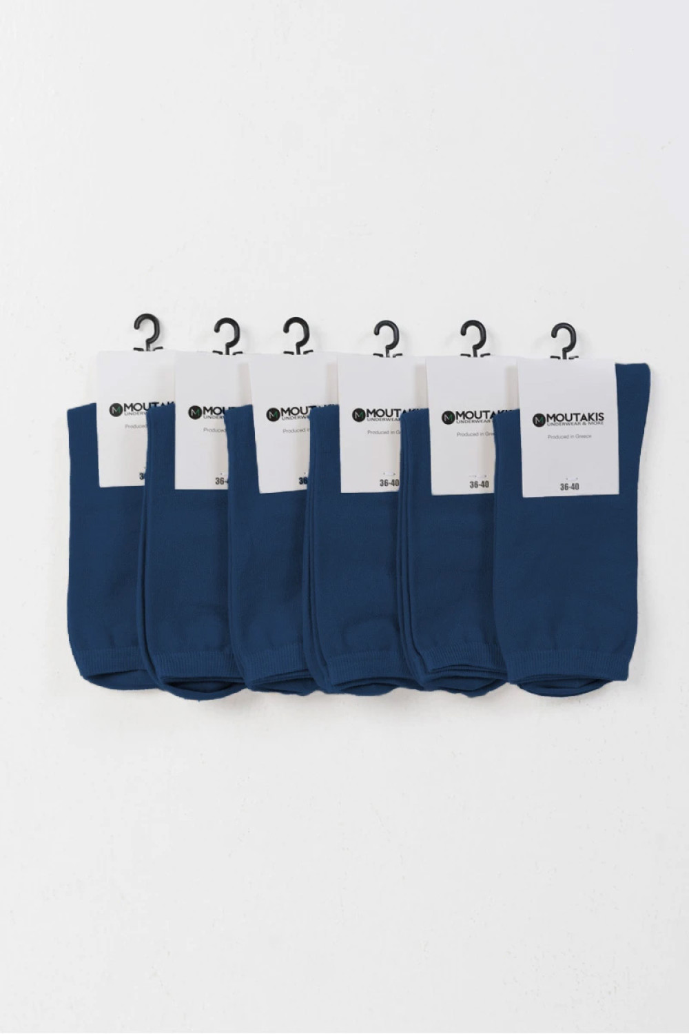 Baumwollsocken MOUTAKIS 6 Pack Dünn