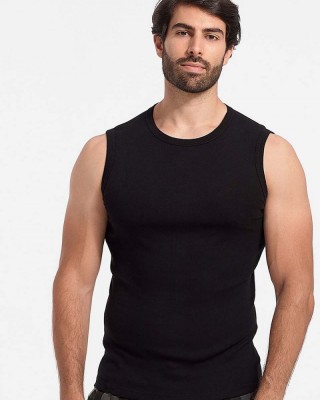 Sleeveless jersey MOUTAKIS SOFT Black 1125