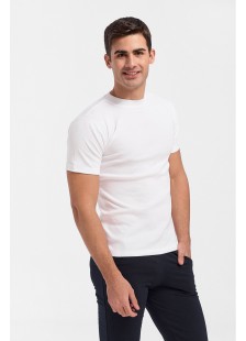Herren MOUTAKIS SOFT Kurzarm 1100 Weiß Herren MOUTAKIS SOFT Kurzarm 1100 Weiß