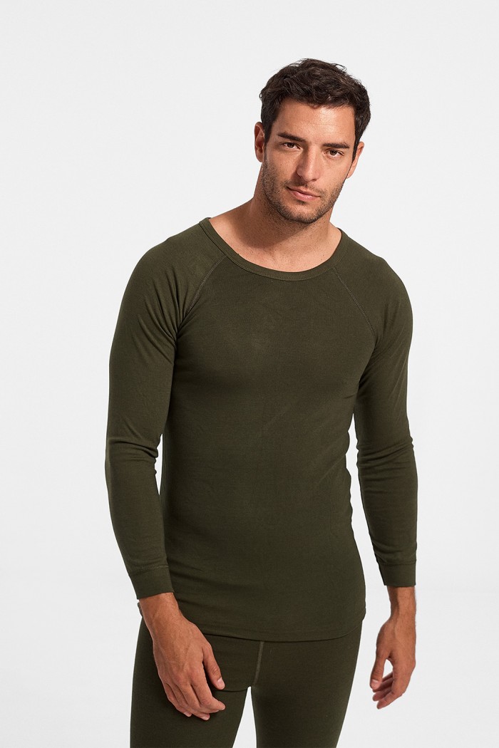 Isotherm-Bluse NAMALDI Khaki 171