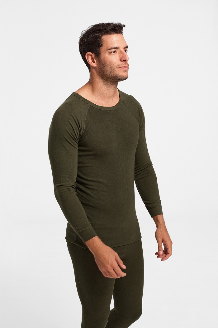 Isotherm-Bluse NAMALDI Khaki 171