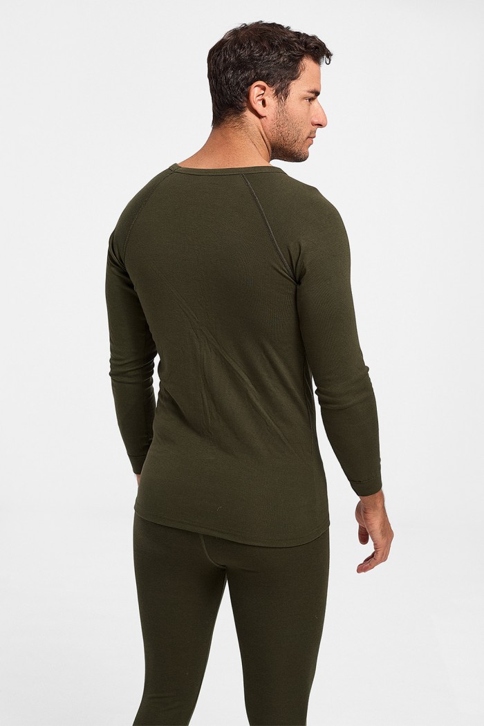 Isotherm-Bluse NAMALDI Khaki 171