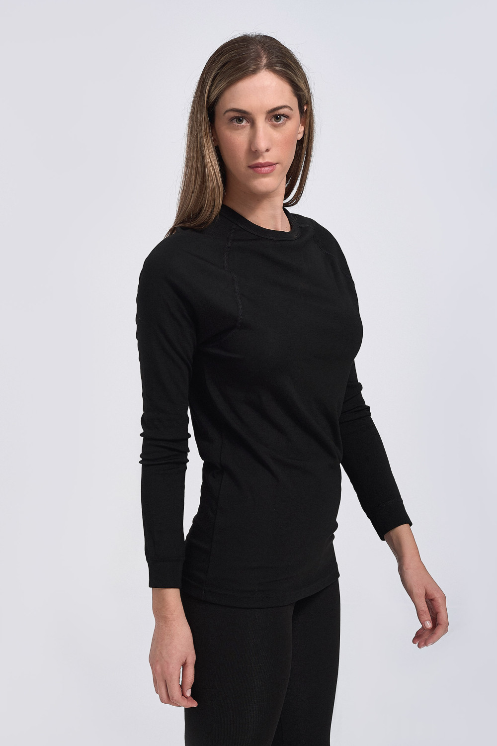 Isotherm-Bluse für Frauen NAMALDI - Schwarz