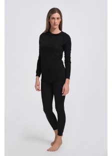 Isotherm-Bluse für Frauen NAMALDI - Schwarz Isotherm-Bluse für Frauen NAMALDI - Schwarz