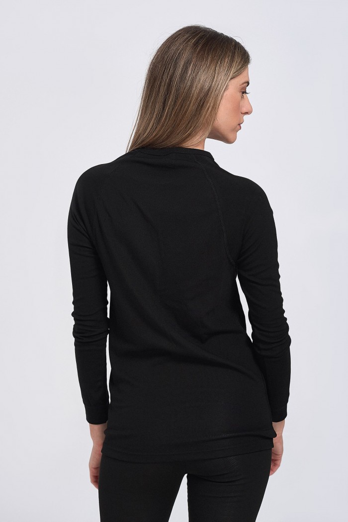 Isotherm-Bluse für Frauen NAMALDI - Schwarz