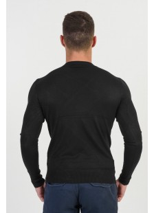 Men's slim sweater NEW MENTALITY D701-4 MINT Men's slim sweater NEW MENTALITY D701-4 MINT