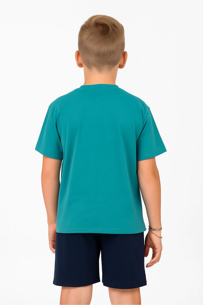 Schlafanzug für Teenager NINA CLUB 500 PETROL