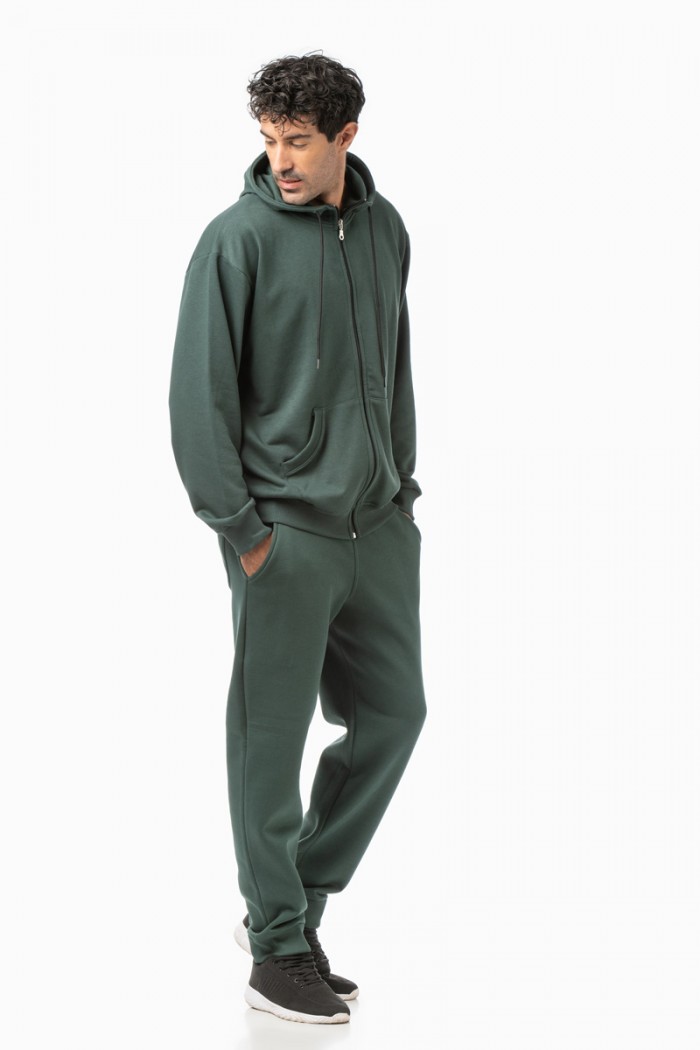 FUTHER TROUSERS WITH ELASTIC BAND OLYMPIC CHALLENGER 1467 CYPRESS