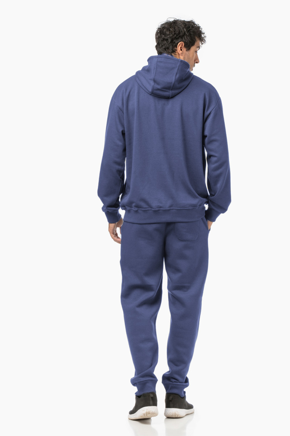 FUTHER TROUSERS WITH ELASTICATED WAISTBAND OLYMPIC CHALLENGER 1467 INDIGO