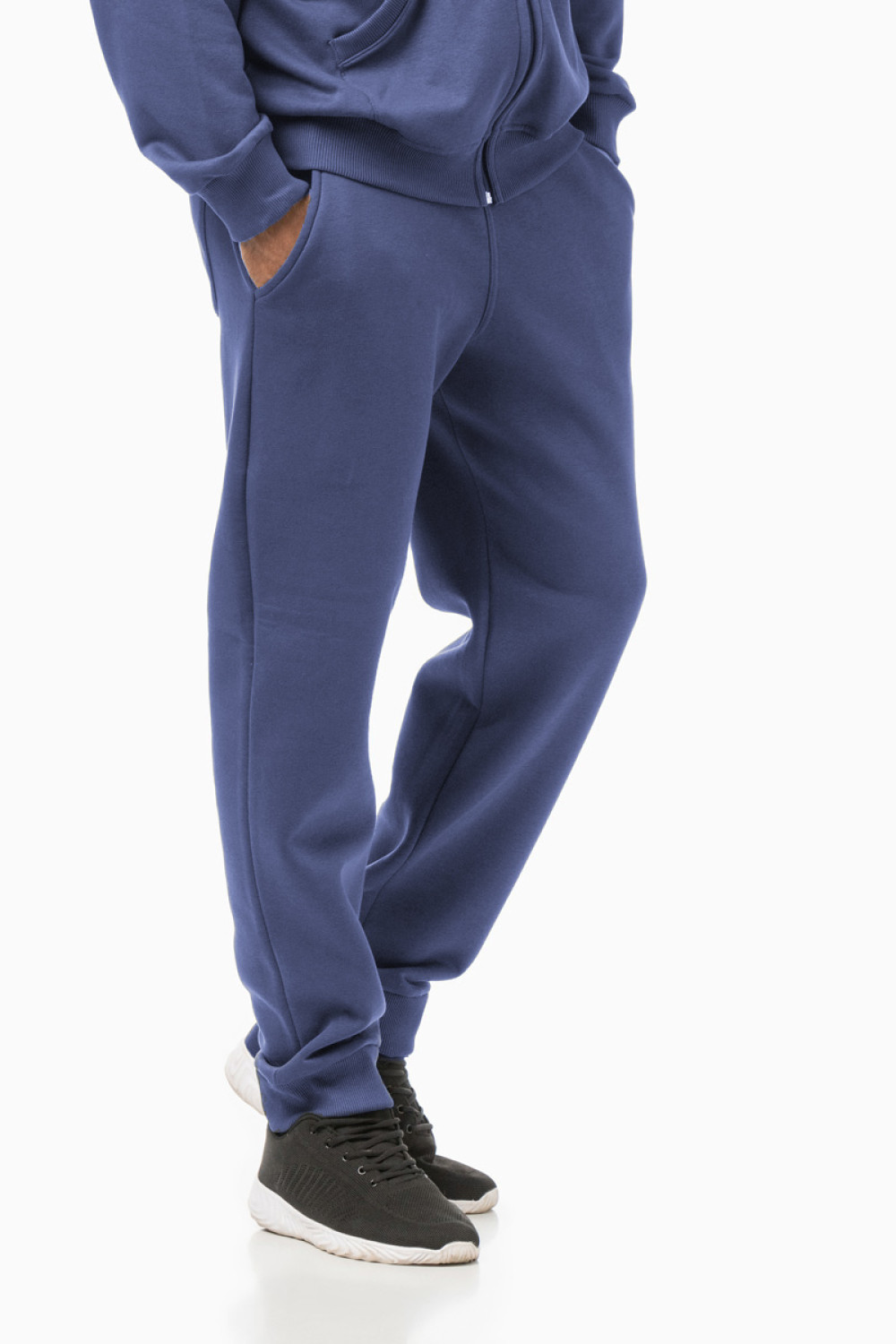 FUTHER TROUSERS WITH ELASTICATED WAISTBAND OLYMPIC CHALLENGER 1467 INDIGO