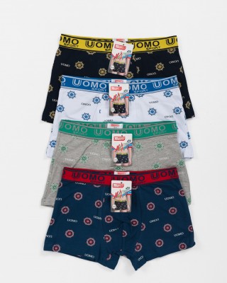 Teenager-Boxershorts UOMO Boy 4 Stück FY13014
