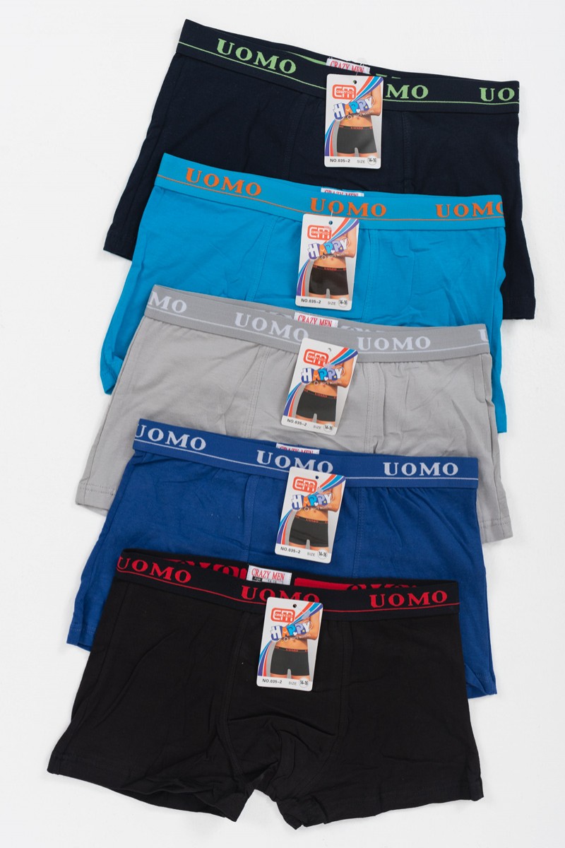 Teenage boxers UOMO Boy 5 pieces 035-2
