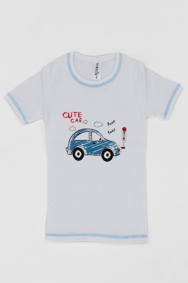 Kids T-shirts for boys Trendy 5 Pack Short Sleeves
