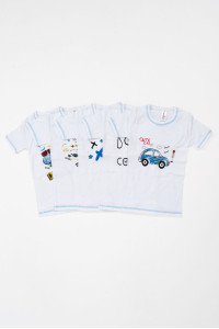 Kinder-T-Shirts für Jungen Trendy 5 Pack kurze Ärmel