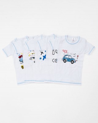 Kinder-T-Shirts für Jungen Trendy 5 Pack kurze Ärmel