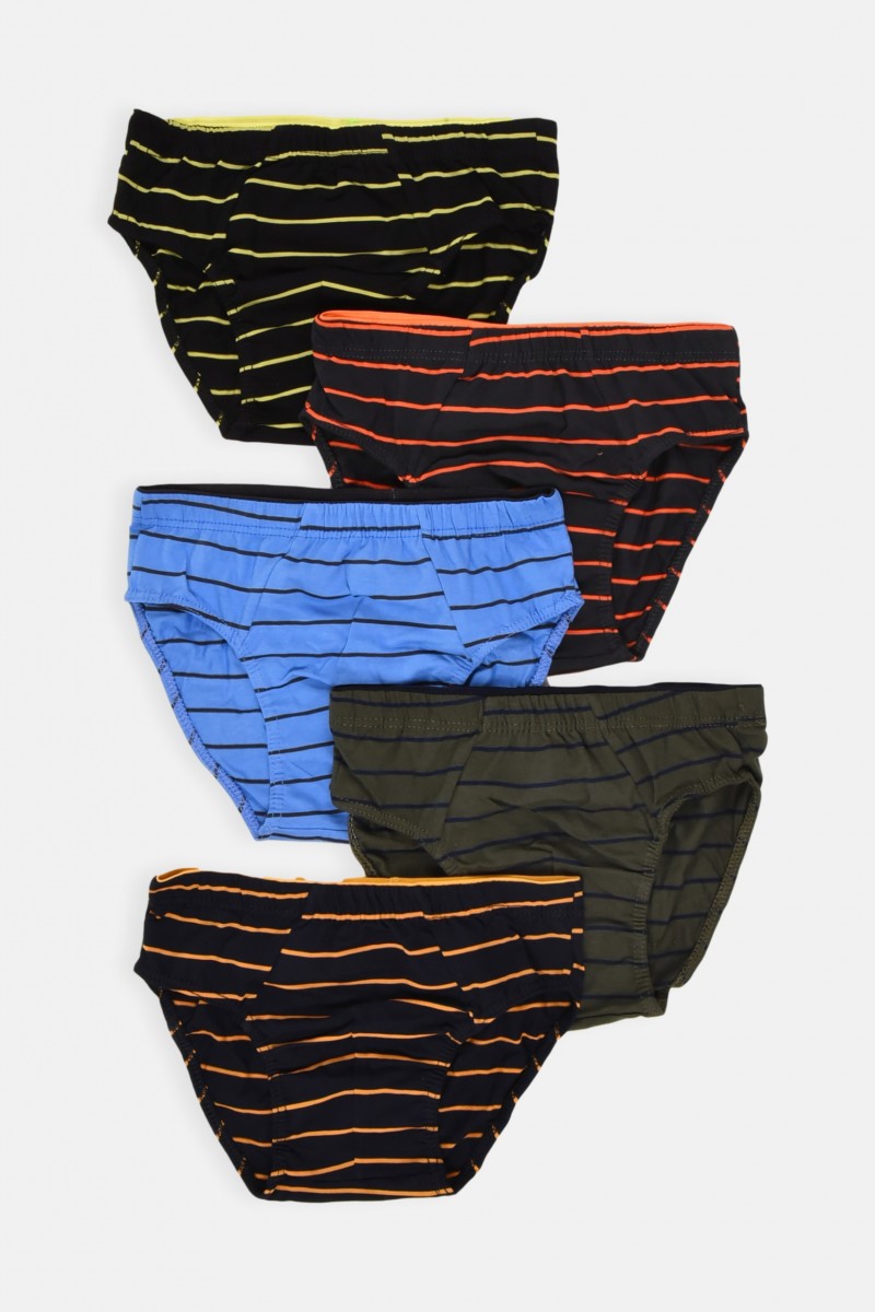 Teenage underwear DONI COLOR LINES 5 PACK