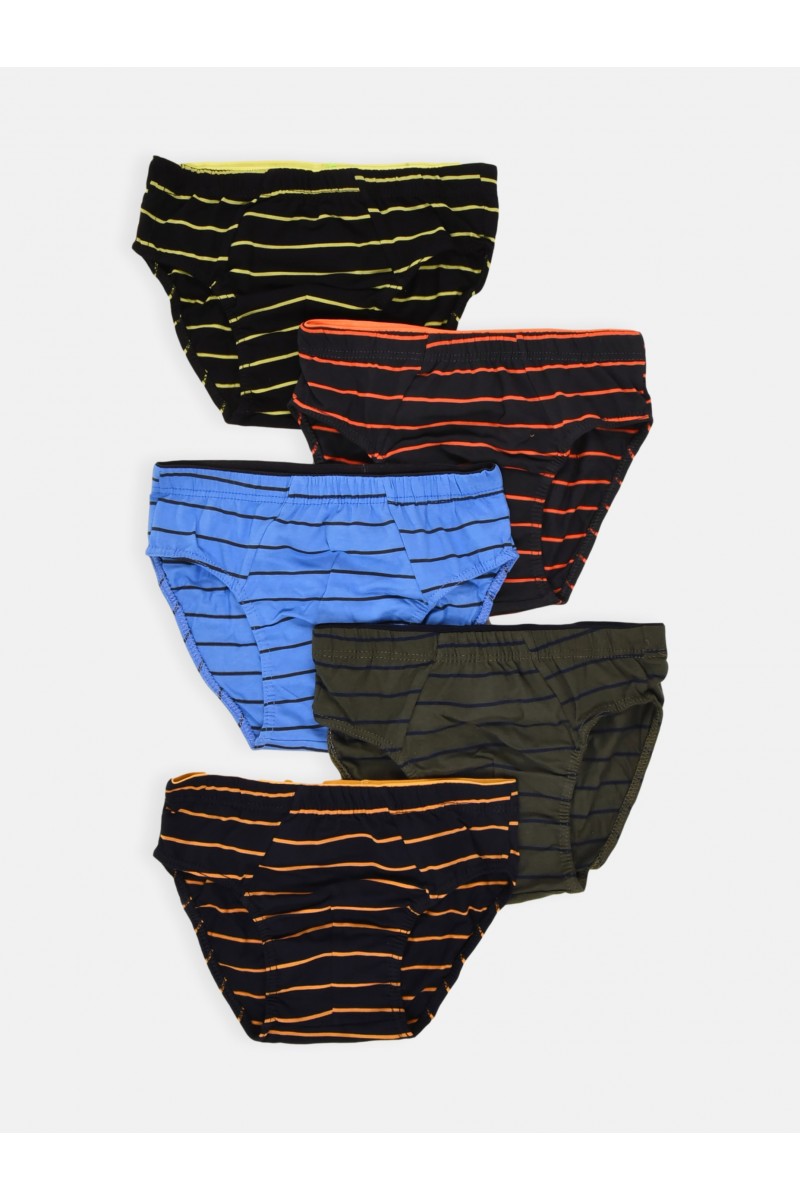 Teenage underwear DONI COLOR LINES 5 PACK Teenage underwear DONI COLOR LINES 5 PACK