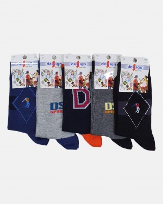 Children's Design 5pack Socks New