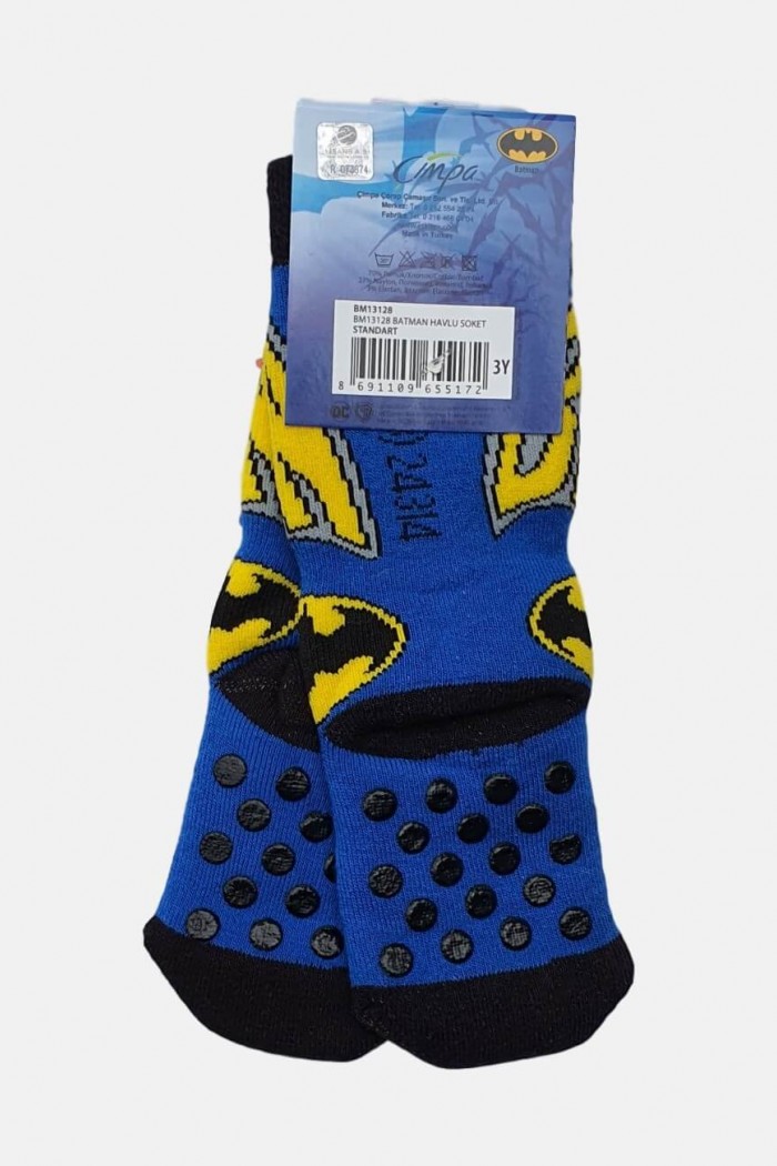 Kindersocken Disney BATMAN mit Saugnäpfen