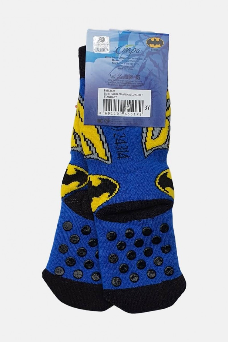 Children's Disney BATMAN socks with suction cups