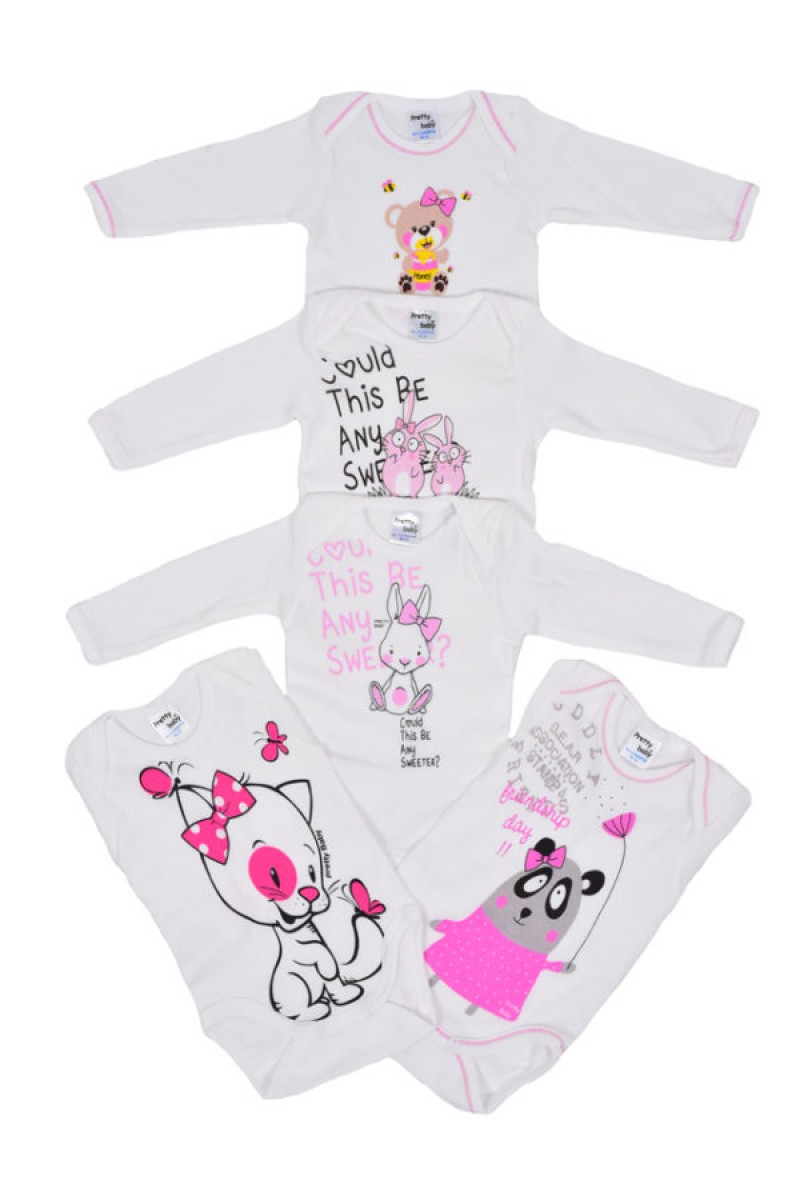 Baby Bodies Pretty Baby Girl Random Selection (5 Pack) 20310