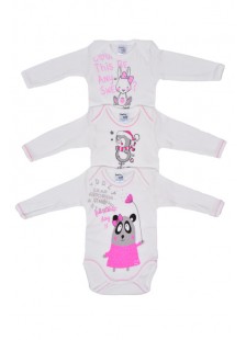Baby Girl Pretty Baby Baby Bodysuits Random Selection (3 Pack) 20309 Baby Girl Pretty Baby Baby Bodysuits Random Selection (3 Pack) 20309