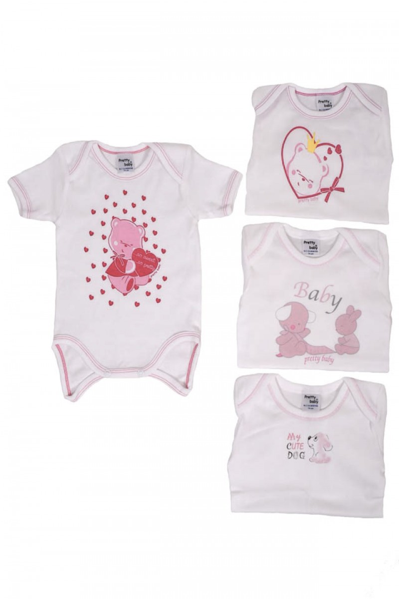 Pretty Baby Baby Bodies (4 Pack)