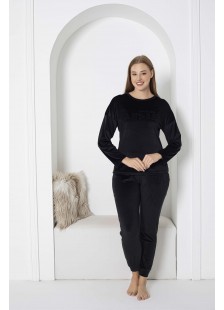 Velvet pajamas Velvet PIJAMANGEL 2098 BLACK Velvet pajamas Velvet PIJAMANGEL 2098 BLACK