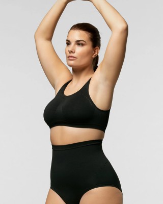 Tall latex POMPEA without leg Black