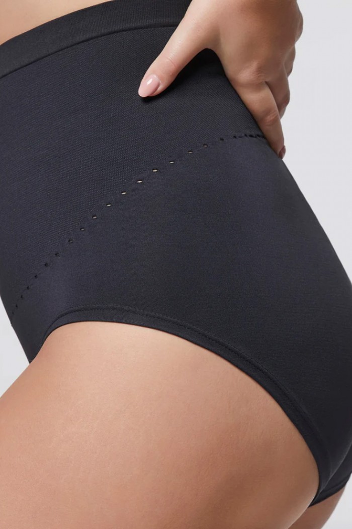 Tall latex POMPEA without leg Black