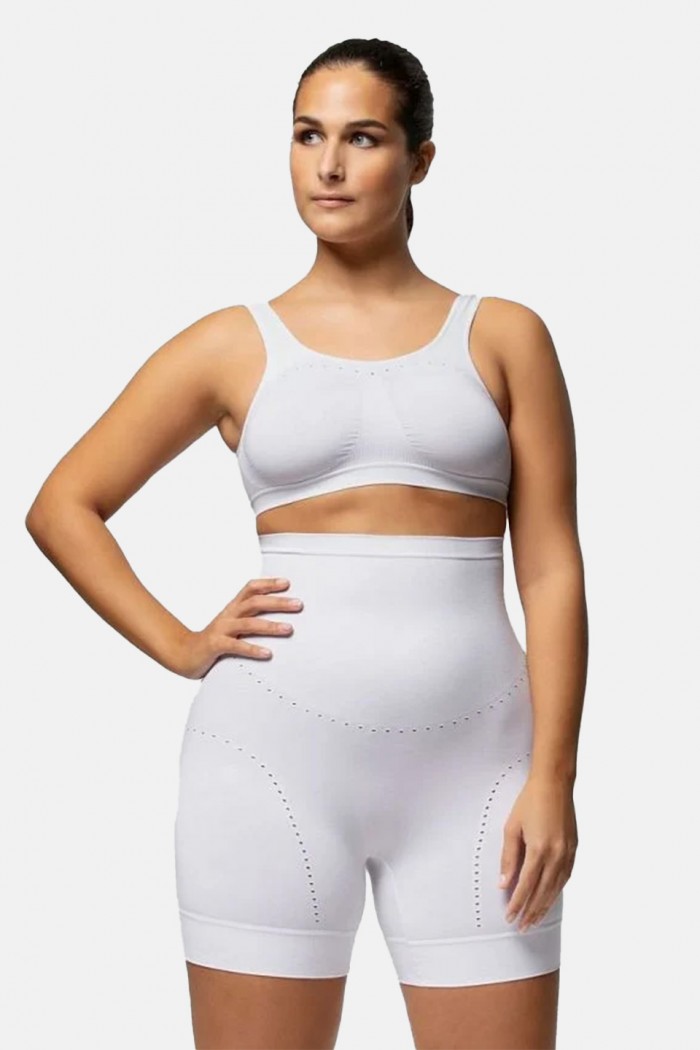 Tall latex POMPEA with leg