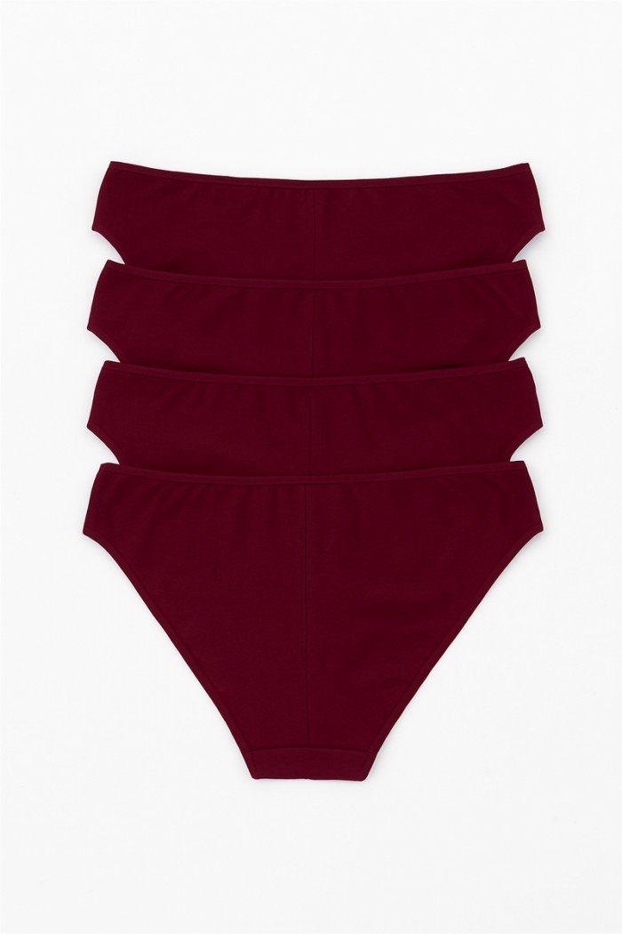 Baumwollhöschen INVISI BORDO 4er Pack 170