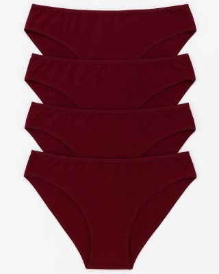 Cotton panties INVISI BORDO 4 Pack 170