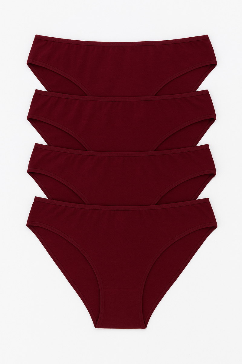 Cotton panties INVISI BORDO 4 Pack 170