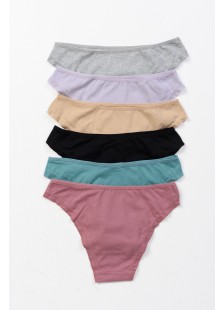 Women's Underwear POWER FLOWER 6 Pack MULTICOLOR 219