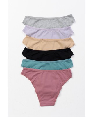 Women's Underwear POWER FLOWER 6 Pack MULTICOLOR 219