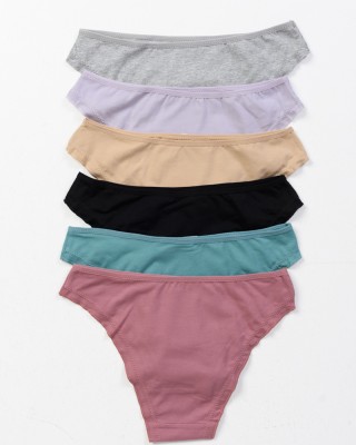 Damenunterwäsche POWER FLOWER 6er-Pack MULTICOLOR 219