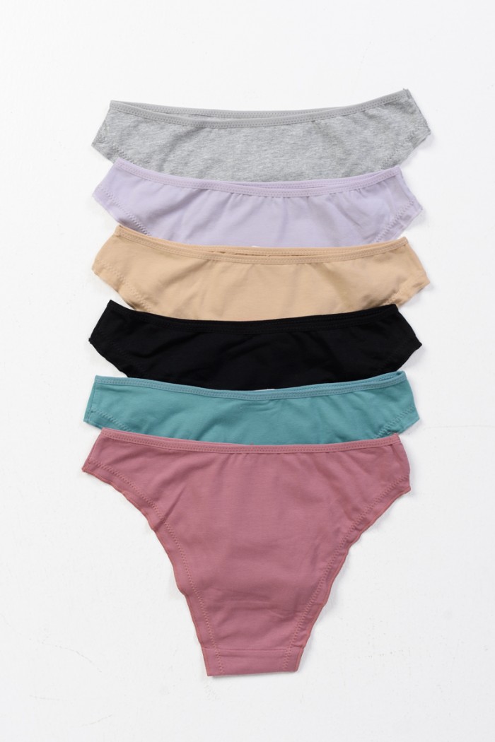 Women's Underwear POWER FLOWER 6 Pack MULTICOLOR 219