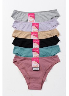 Women's Underwear POWER FLOWER 6 Pack MULTICOLOR 219